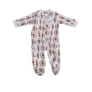 NWT Nellapima NB Christmas Nutcracker Footie